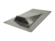 Stainless Steel Low Profile Roof Exhaust Vent - Exhaust Vents