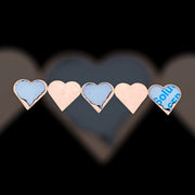 Heart Shaped Stamping Blanks - Copper - 1