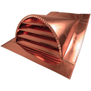 Copper Half Round Dormer Vent