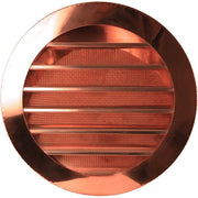Round Circle Louver Gable Wall Vent 16oz Copper - Featured