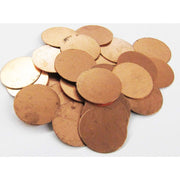 Copper Round Blanks - Multiple Sizes