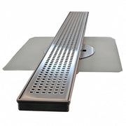 Linear Shower Drain with Stainless Steel Drain Body