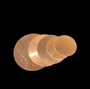 Round Copper Blanks - Multiple Sizes Available