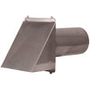 Stainless Steel Dryer Vent - Side Profile