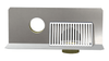 Stainless Steel Overflow Roof Drain Wall Outlet