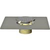 Thunderbird Products' 5" Adjustable Bowl Deck Drain - No Grate, Perspective View