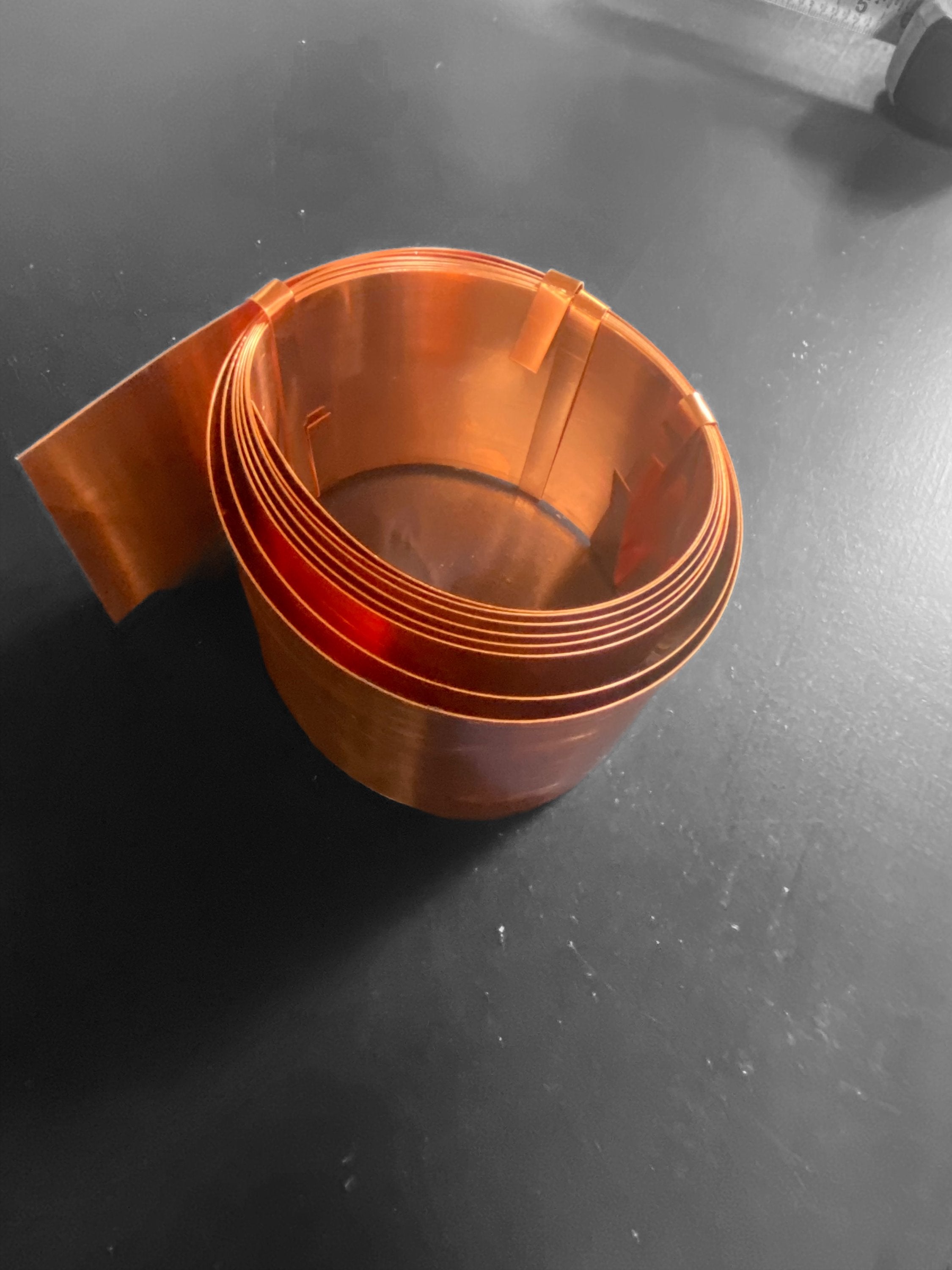 Copper Lab Raw Copper Flashing Strip, 10