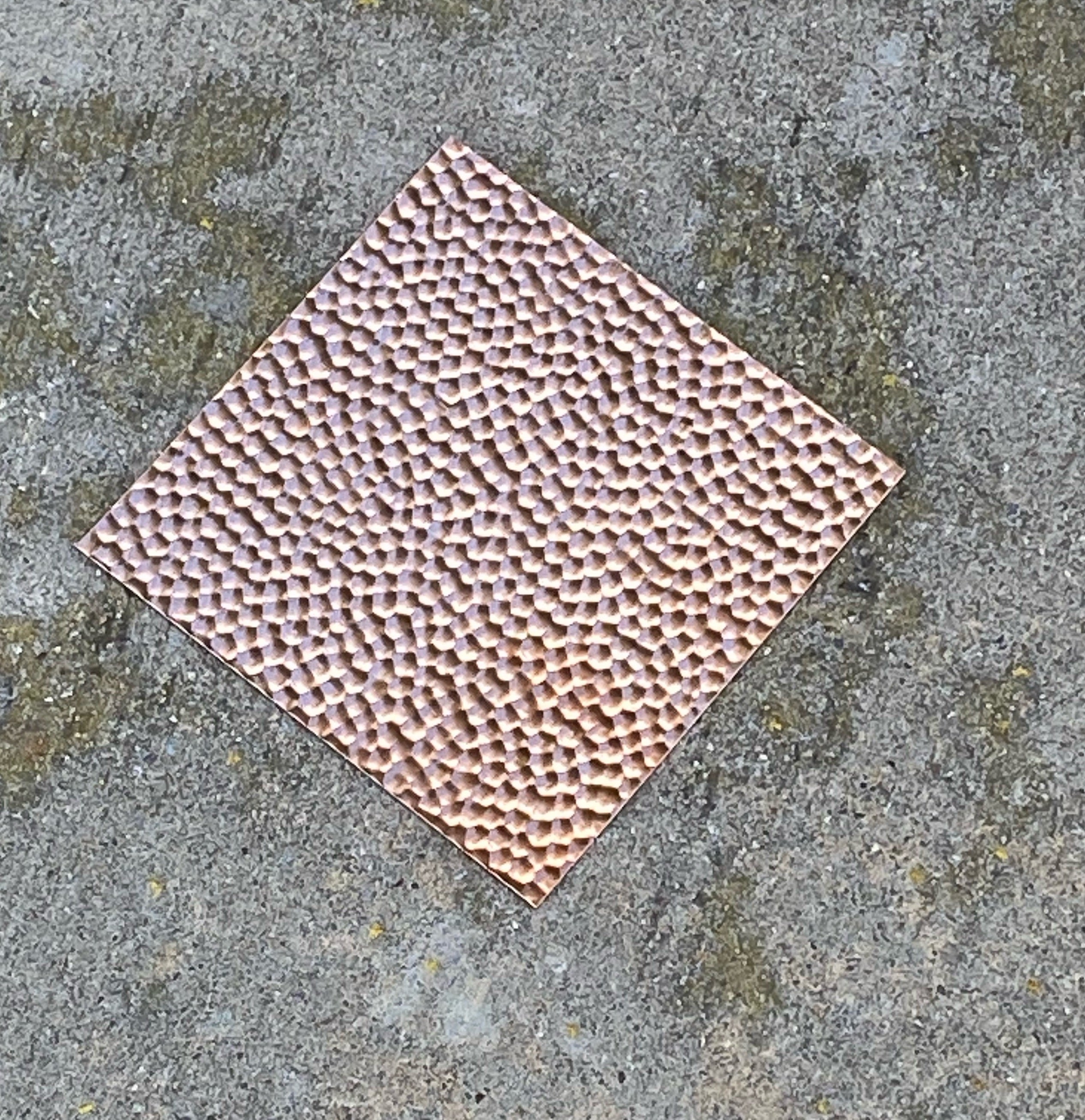 Copper Sheet Metal 6 x 6 Square