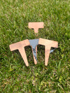 Garden Stakes for Stamping - Copper - 10 pack - 1