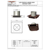 Exhaust Vent - Hammered Copper Low Profile 04