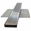 Linear Shower Drain with Stainless Steel Drain Body