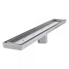 Marine Grade 316 Stainless Steel Linear Shower Drain - Trench and Grate Only 06