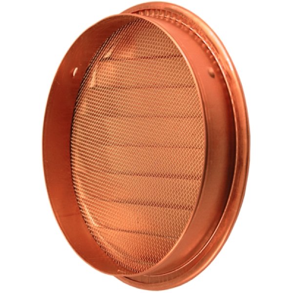 Round Soffit Vent with Screen (16") Copperlab